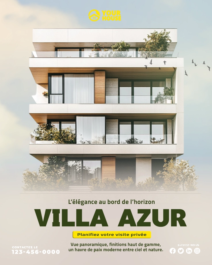 Affiche Villa Azure