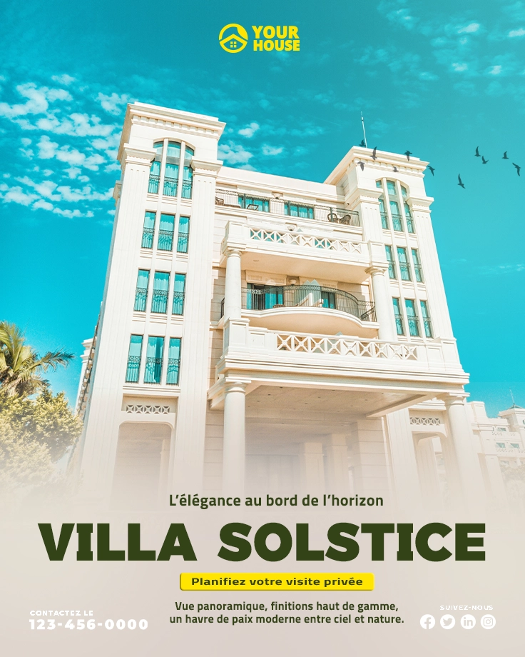 Affiche Villa Soltice