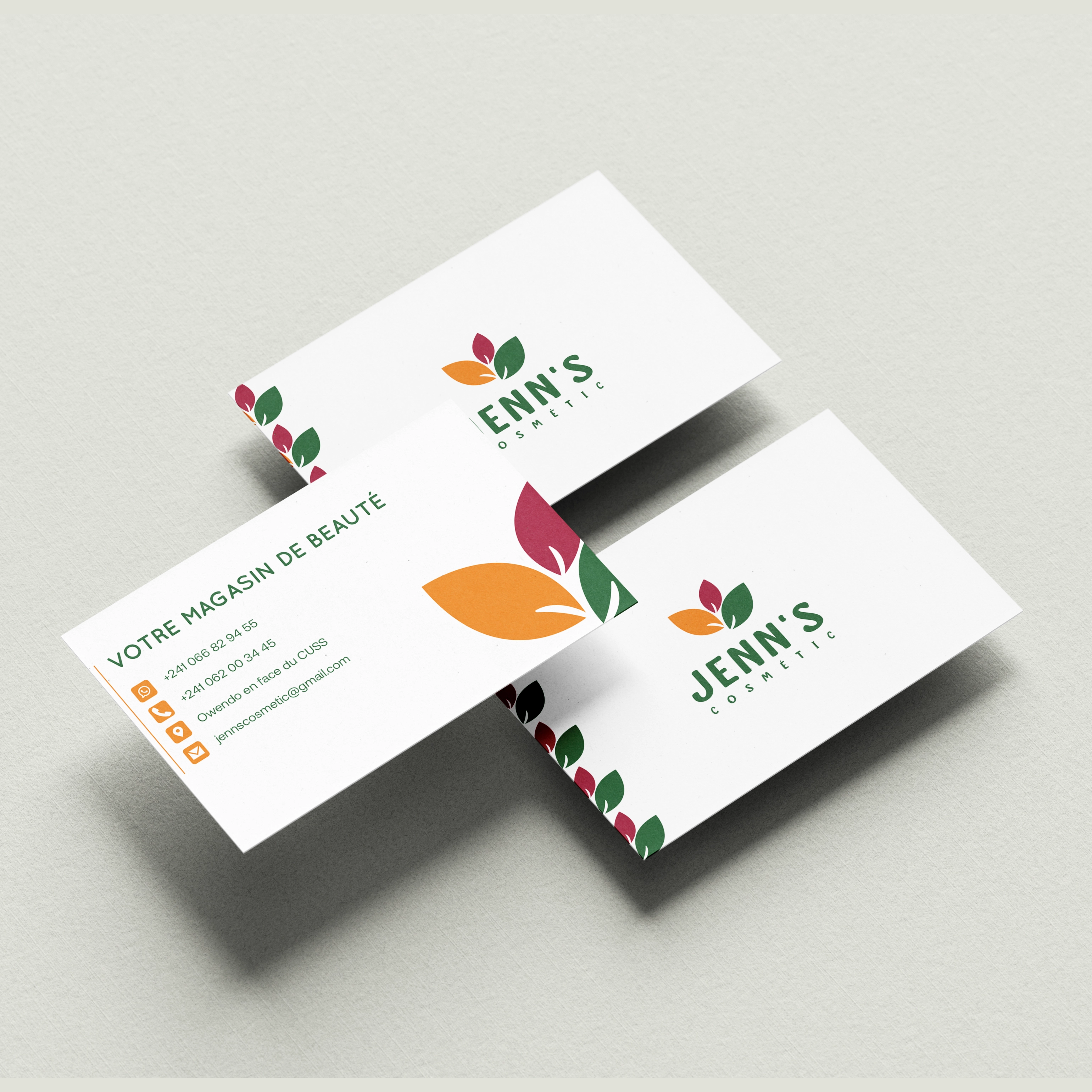 Cartes de visites Jenn's Cosmétic